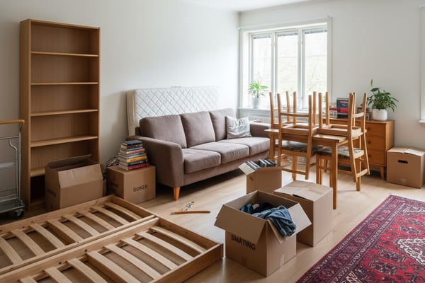 Flyttehjelp fra Tøyen til Stovner – 2-roms