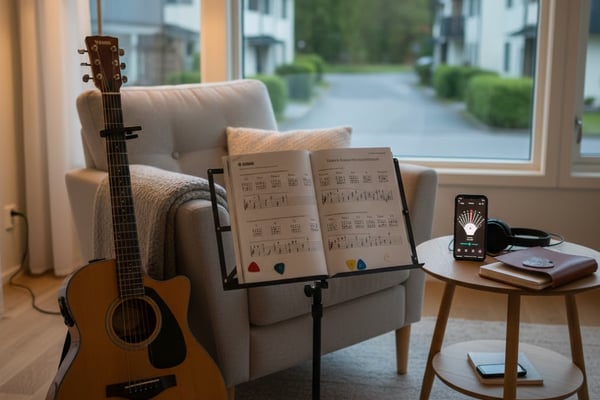 Gitarlærer til nybegynner – ukentlige timer